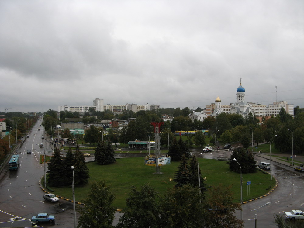 Іверская царква. Гомель. 12 лістапад 2008 г.