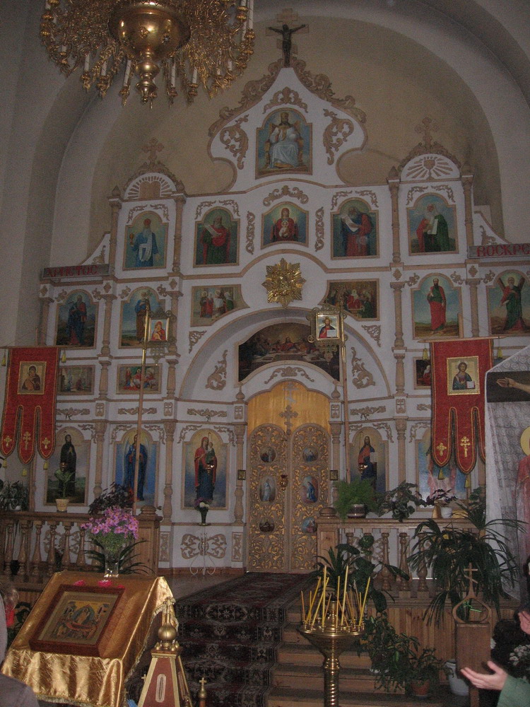Успенская царква. Рэчыца. Іканастас. 2006 г.