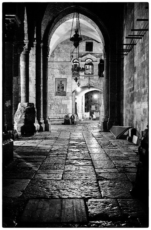At the Church of the Holy Sepulchre