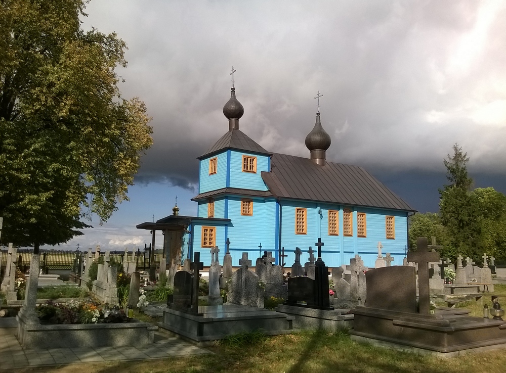 The Orthodox church in Augustowo