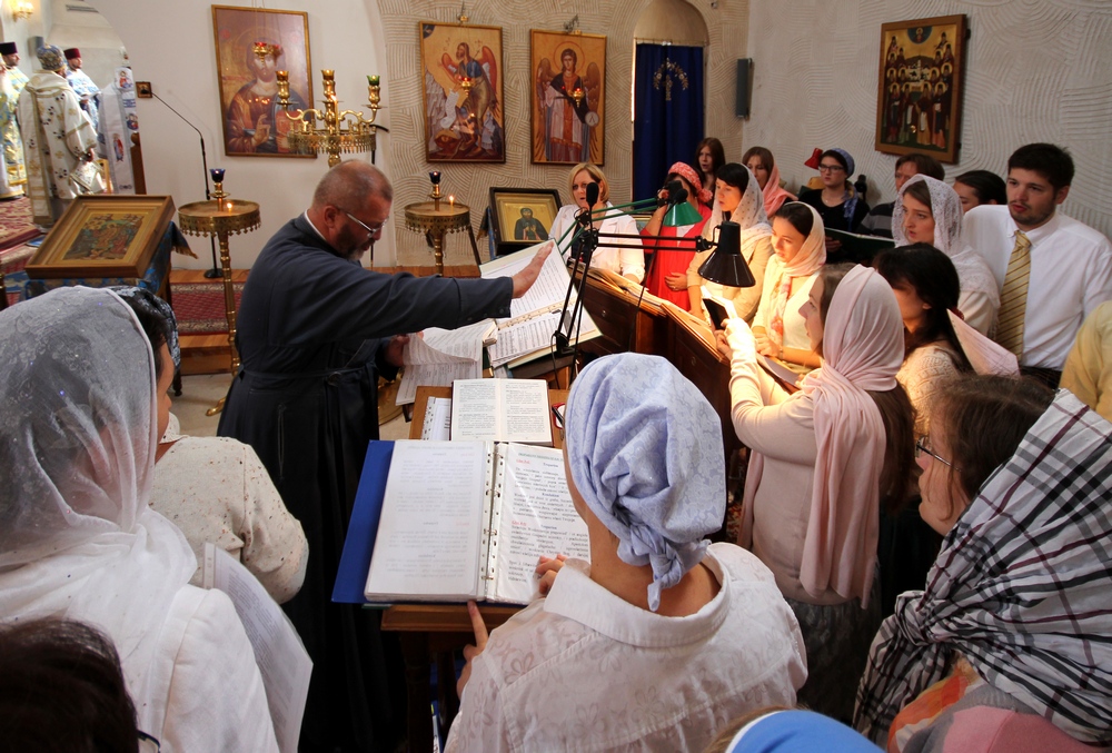 The choir of Suprasl monastery