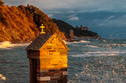 MichalD 
Out of Inviron Monastery, Mount Athos 
2015-10-19 20:54:34