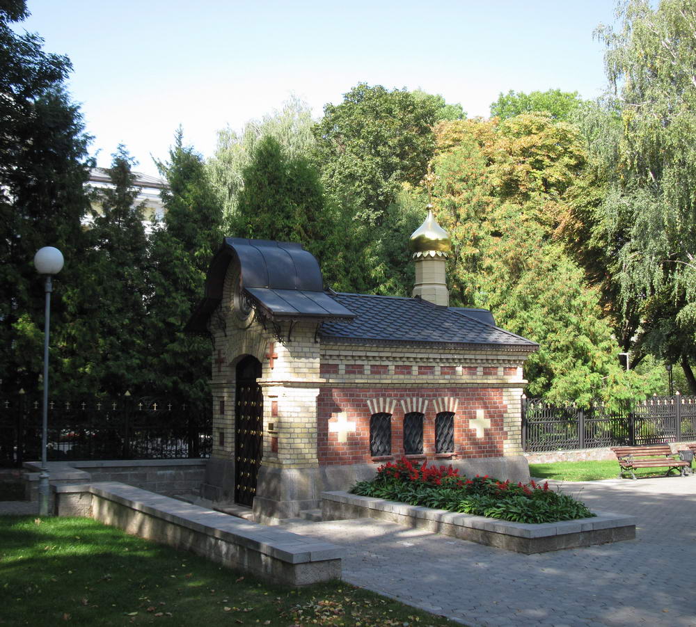 Уваход у пахавальню князёў Паскевічаў