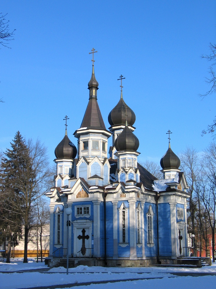 Orthodox church in Druskienniki
