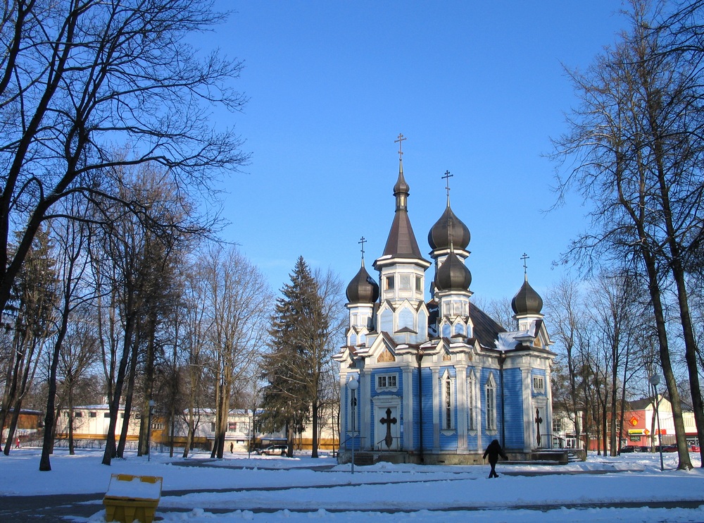 Orthodox church in Druskienniki