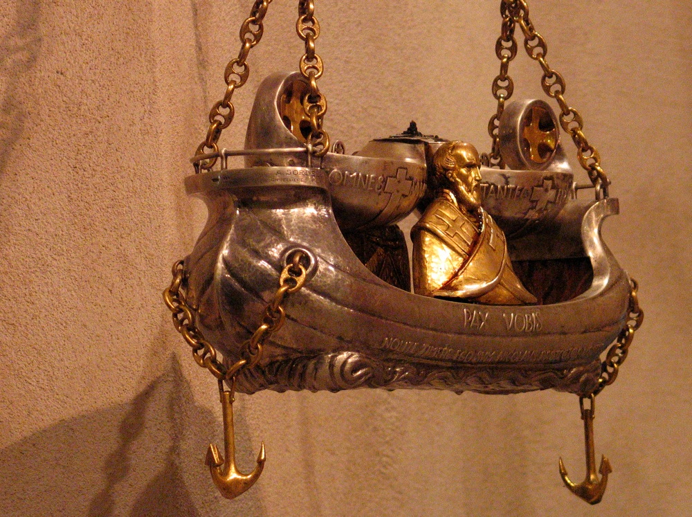 Nice detail in the church altar