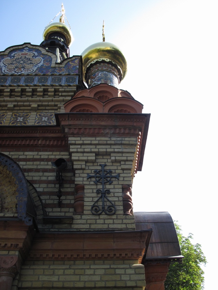 Капліца-пахавальня князёў Паскевічаў. Дэталь
