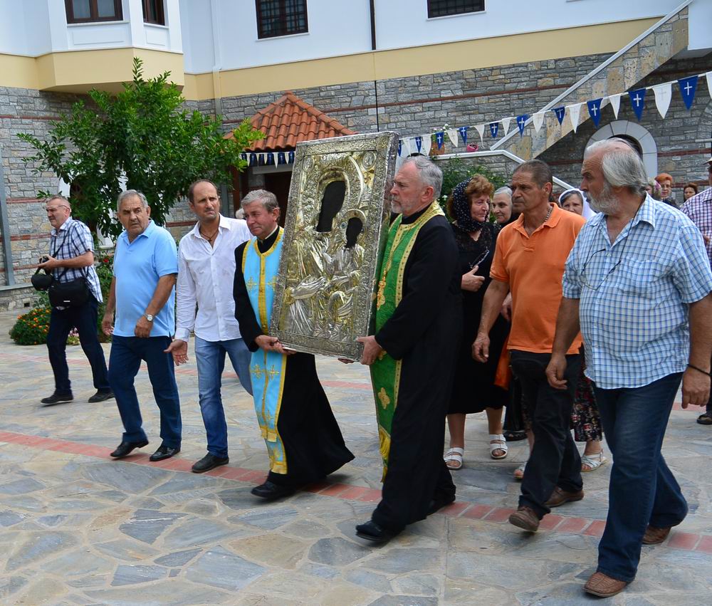 Procession with the Holy Icon of the Virgin Mary (Panaghia Xenia)  - Kato Xenia Convent