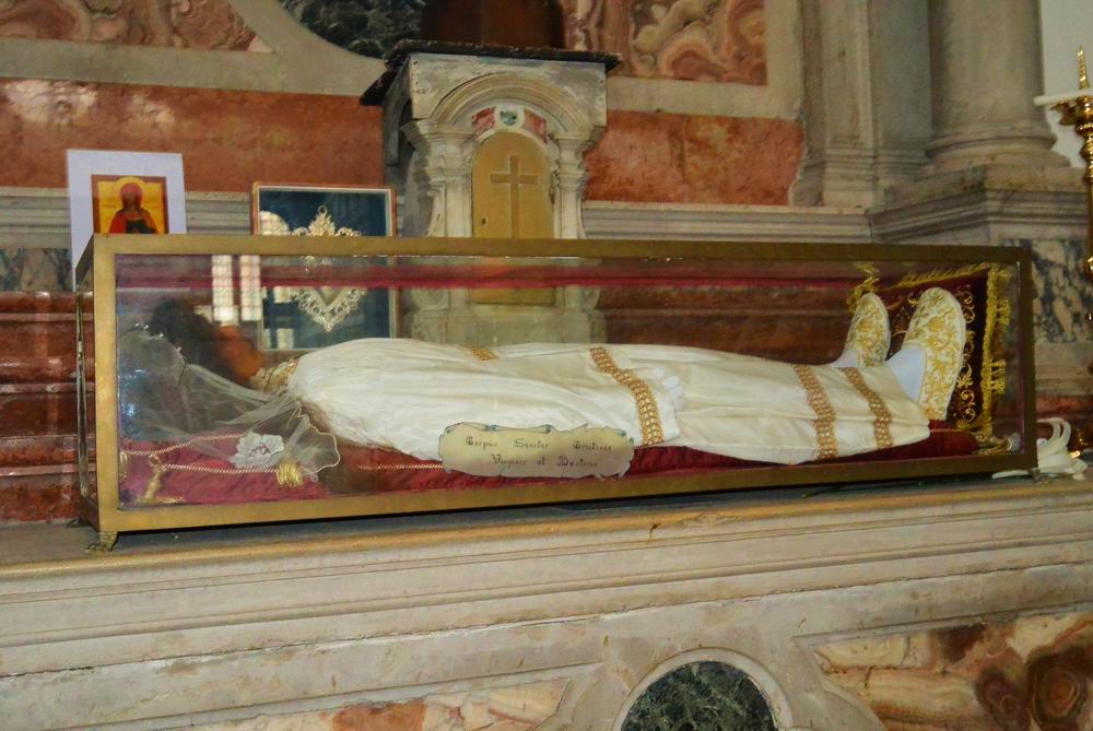 Holy Relics of  Saint Christina of Persia