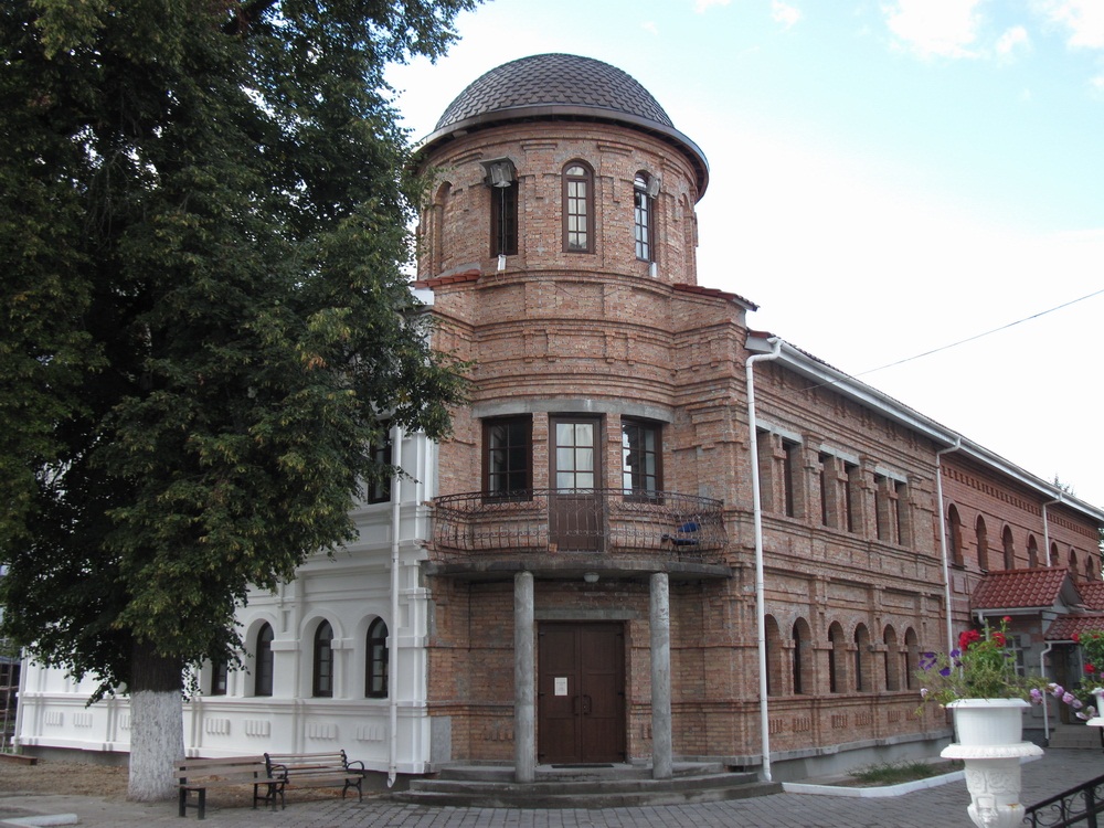 Свята-Мікольскі манастыр у Гомелі. Новы манастырскі корпус.