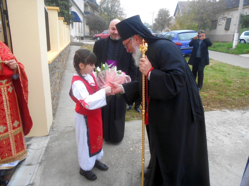 Дочек епископа Никанора у селу Јабланка 