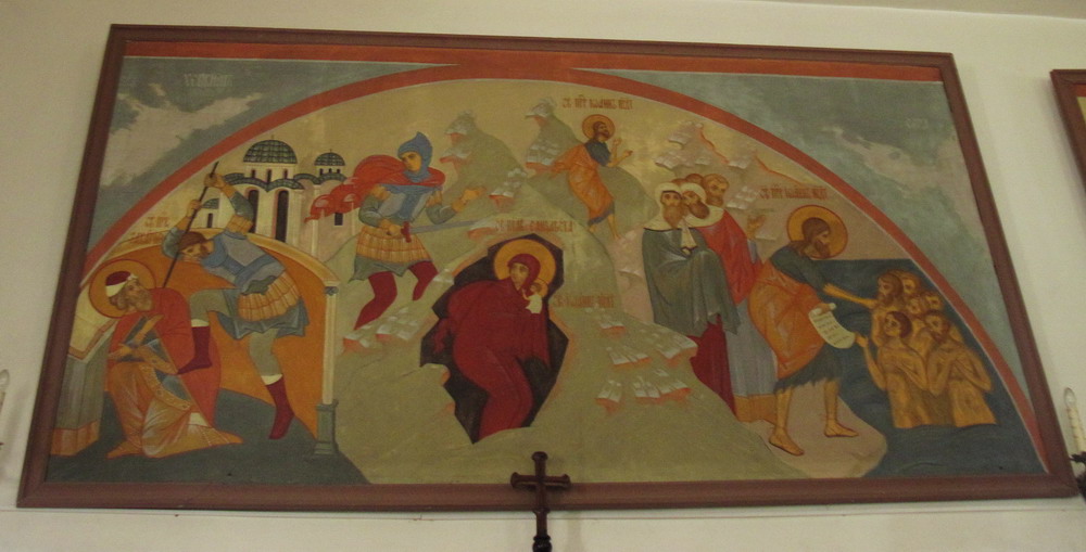 Іконы царквы прп. Ануфрыя. Ражджаство Хрыстова