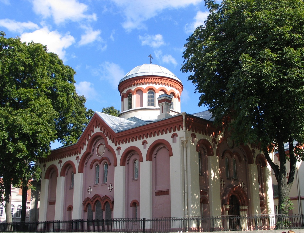 One of the Orthodox churches in Vilnius