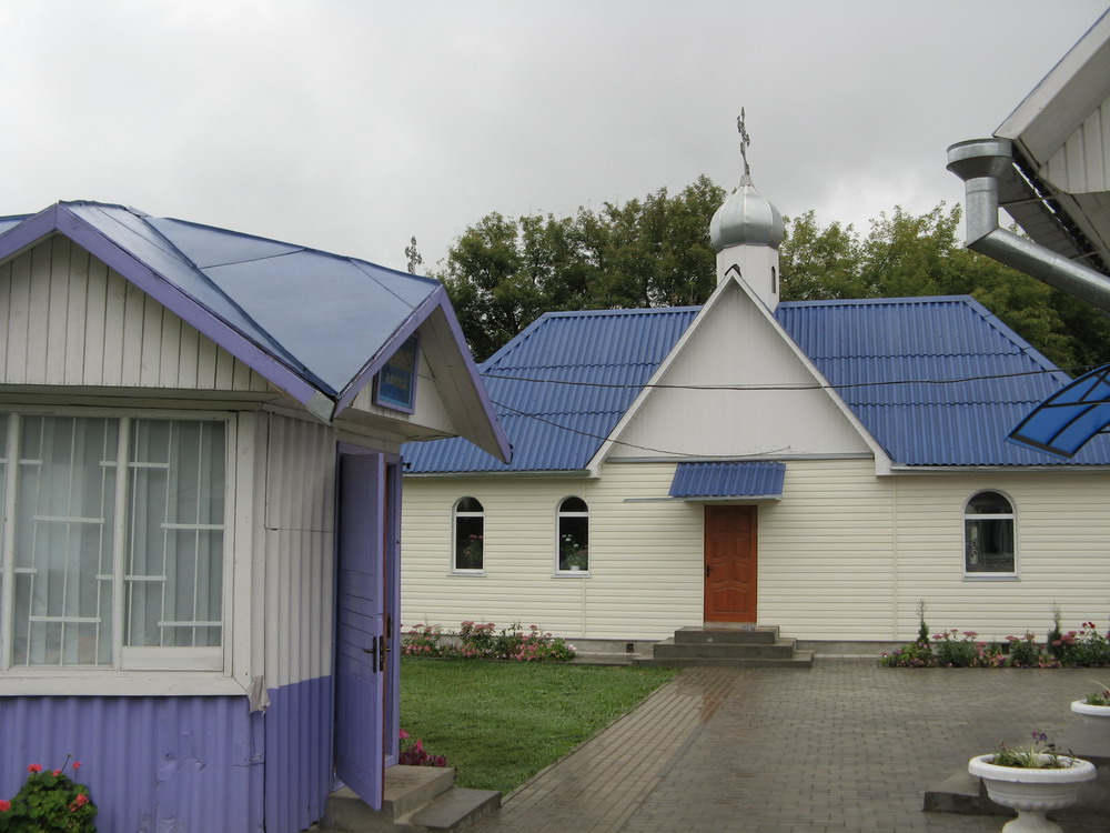 Царква іконы Божай Маці "Скоропослушница" ў Гомелі, м-рн Сельмаш. 2008 г.