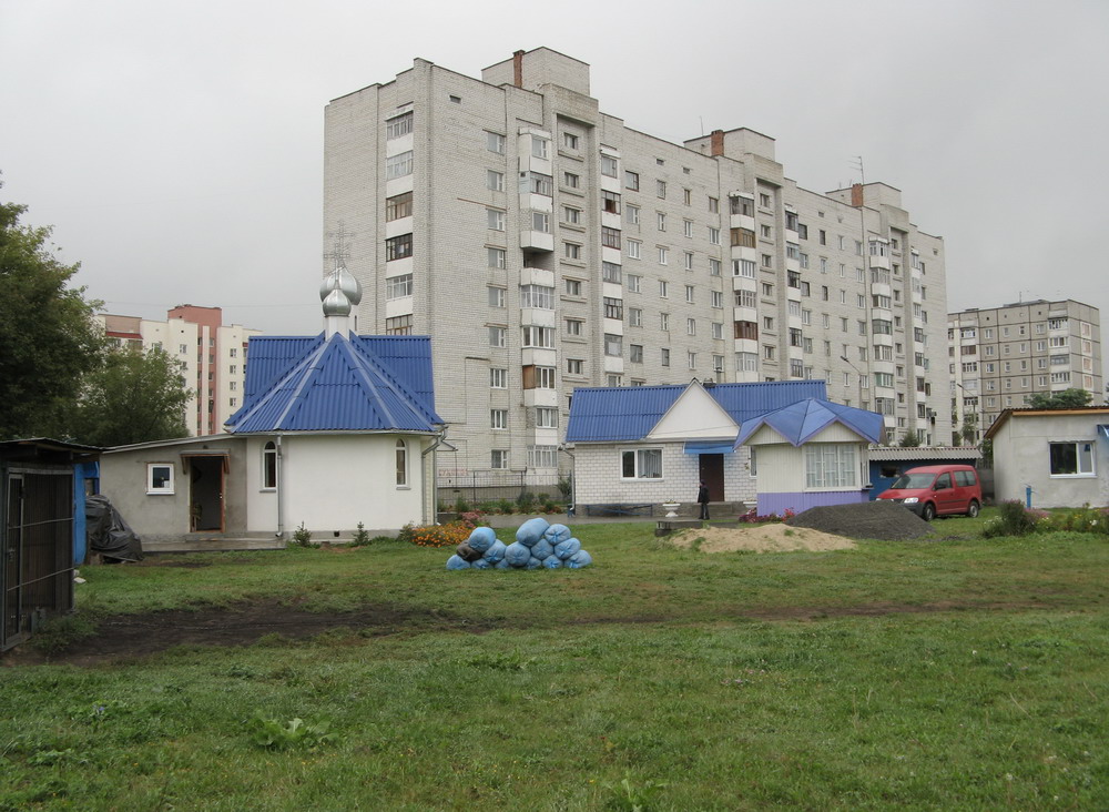 Царква іконы Божай Маці "Скоропослушница" ў Гомелі, м-рн Сельмаш. 2008 г.