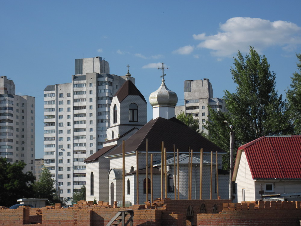 Узвядзенне новай царквы.