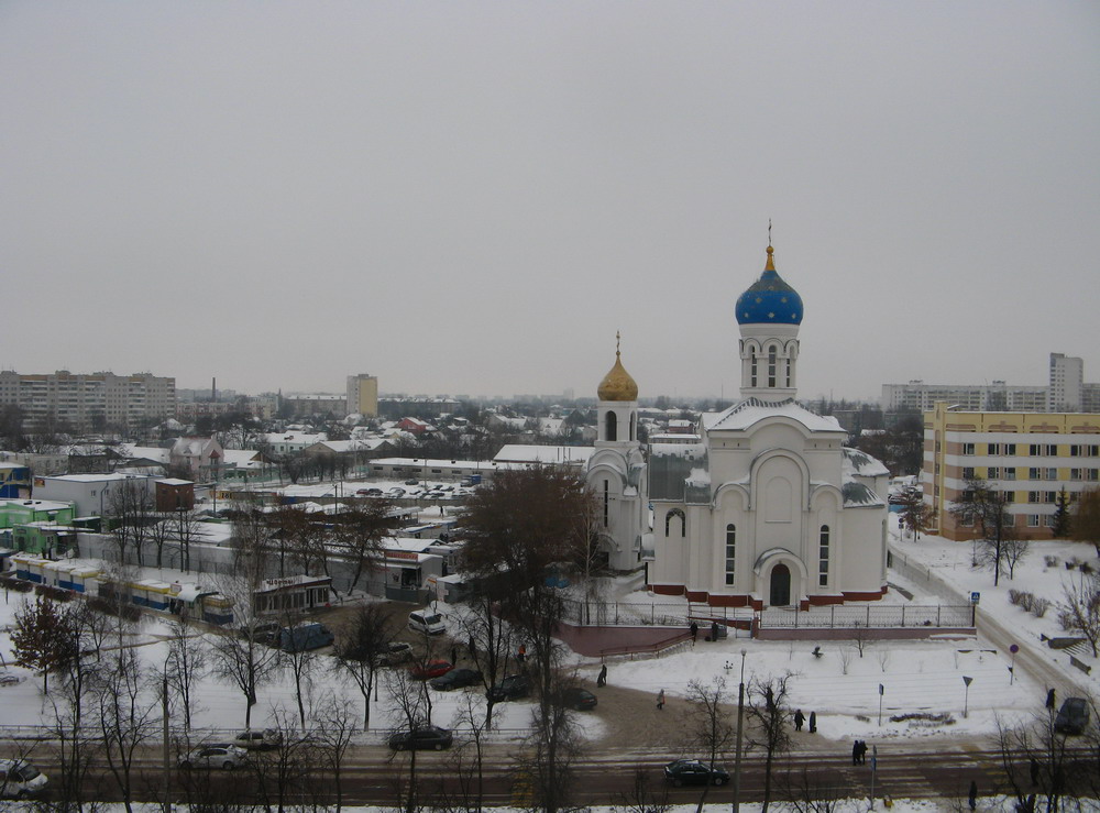 Іверская царква. Снежань 2012 г.