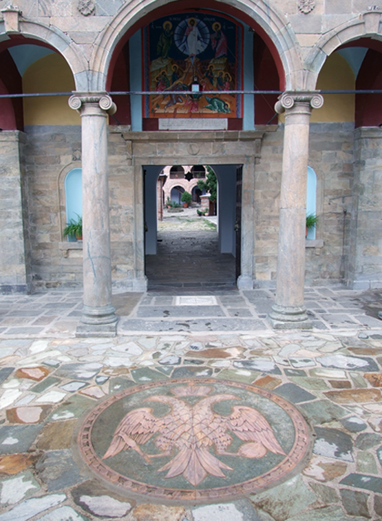 Капија манастира Кутлумуш, Кареја - Gate of Kutlumush monastery, Karyes