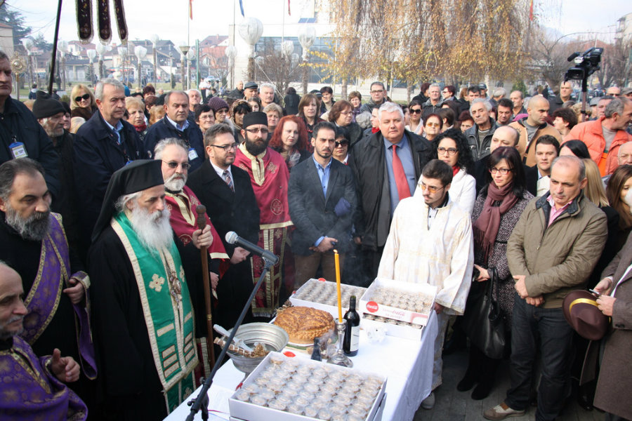 Proslava zastitnika grada Prilepa, svetoc oca Nikolaja Cudotvorca.