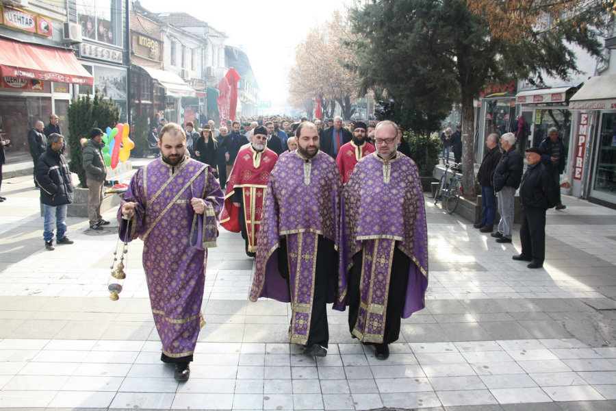 Proslava zastitnika grada Prilepa, svetoc oca Nikolaja Cudotvorca.