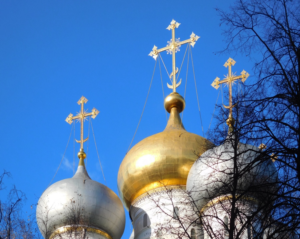 In Novodevichy Monastery