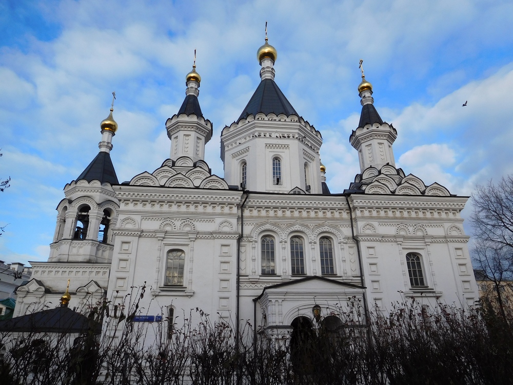 St. Michael church on Deviche Pole in Moscow