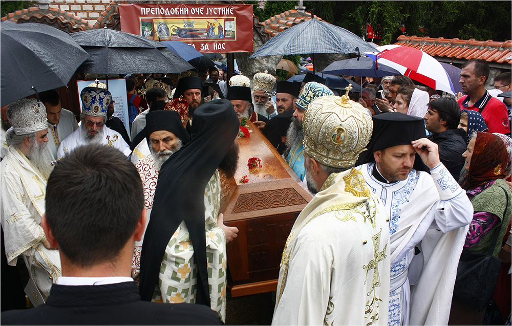 Пренос моштију Св. Авве Јустина - Translation of the relics of St. Avva Justin