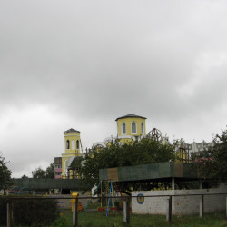 gomelchanin 
Царква Казанскай іконы Божай Маці ў пасёлке Брылёў. Гомель. 2008 г. 
2015-12-08 13:25:45