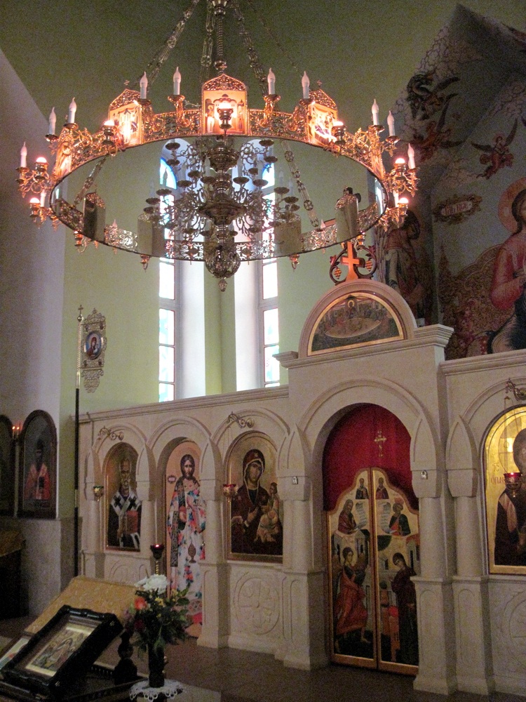 Царква Архістраціга Міхаіла ў Касцюкоўцы. Іканастас.