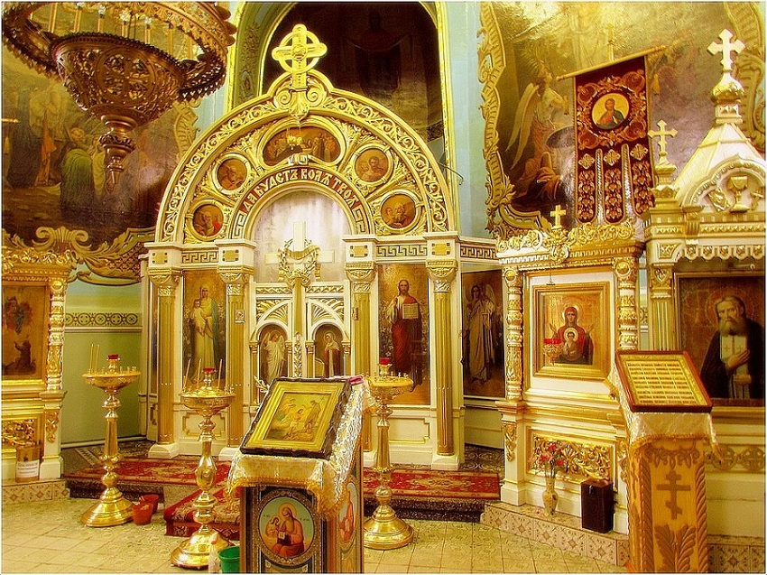 В Воскресенском храме Симбирска (Ульяновска)