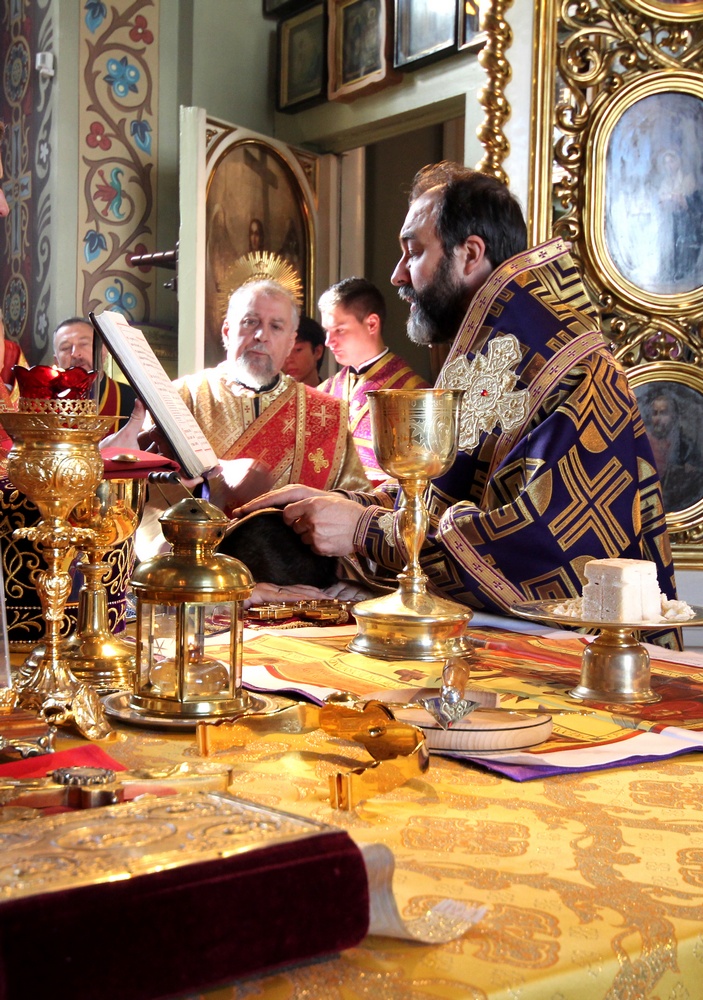 Deacons ordination in Bialystok&#039s cathedral...