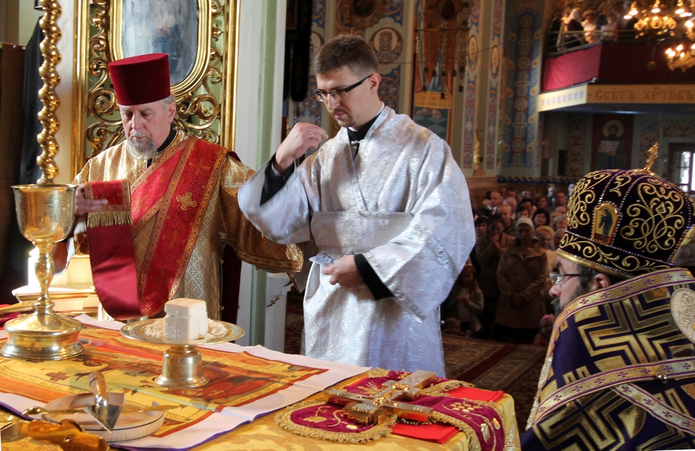 Deacons ordination in Bialystok&#039s cathedral...