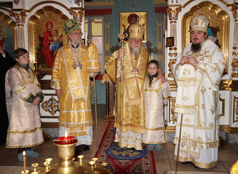 After the Divine Liturgy in Ciechocinek