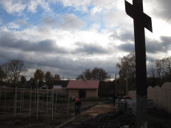 Uladzimir 
Пакалюбічы. Узвядзенне водасвятнай капліцы 
2016-01-13 13:24:03