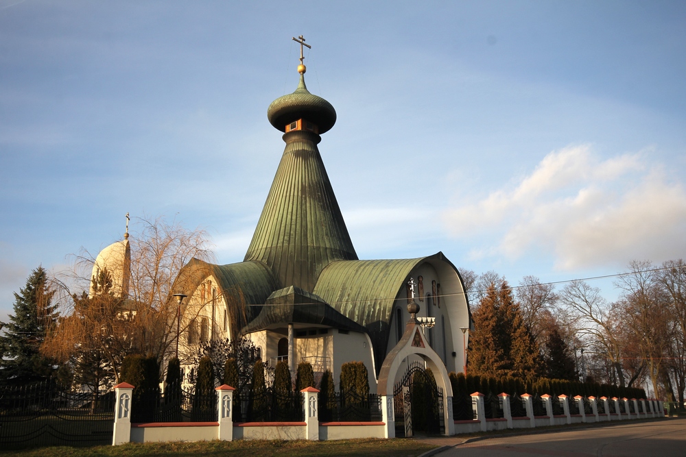 Holy Trinity church in Hajnówka