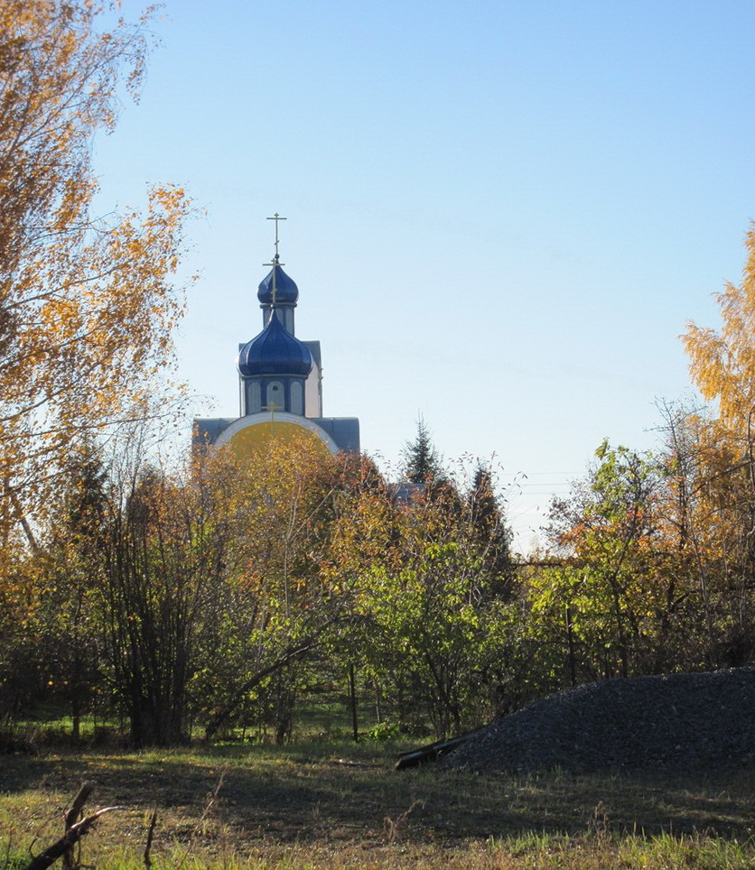 Свята-Мікольская царква ў Буда-Кашалёве. Восень