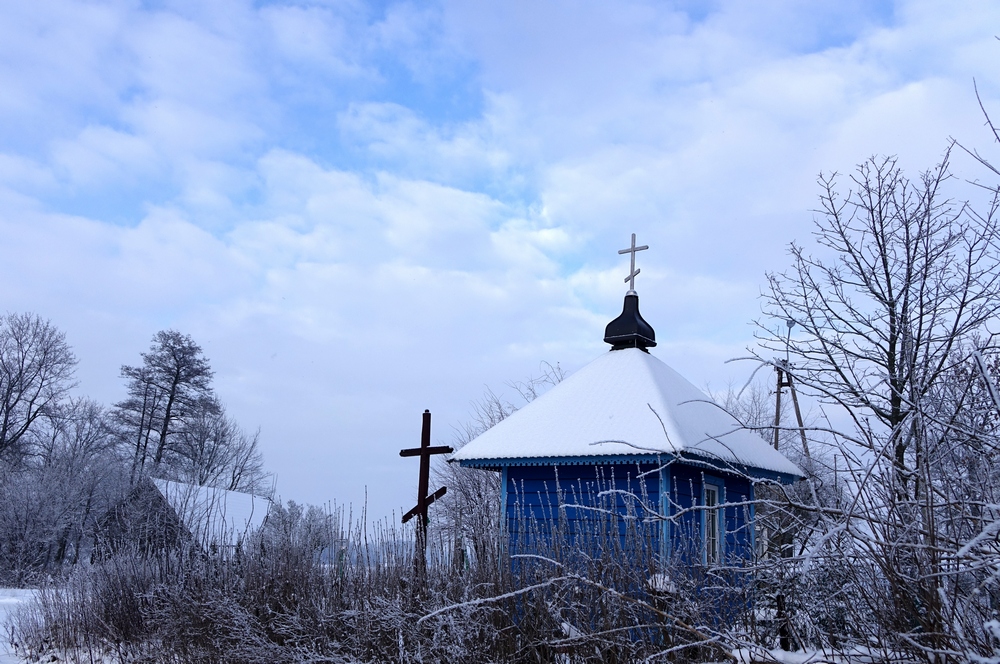 Orthodox chapel in Złotniki