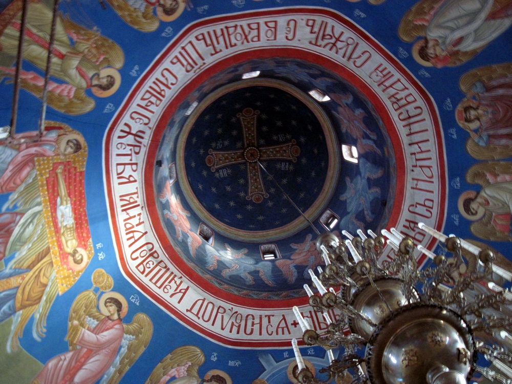 Царква дабравернага Аляксандра Неўскага ў Навабеліцы. Роспіс