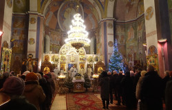 jarek 
Divine LIturgy in Orthodox church in Gródek 
2016-02-14 08:16:11