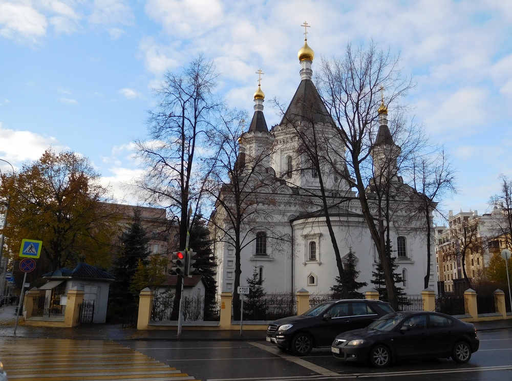 St. Michael Orthodox church in Moscow at Deviche Pole 