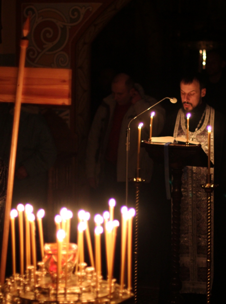 Reading of Great Canon of St. Andrew in Zwierki Convent
