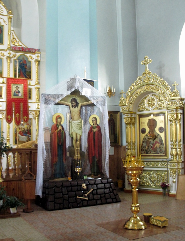Свята-Успенскі сабор у Рэчыцы. Укрыжаванне