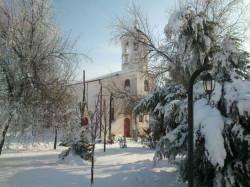 crkva 
Crkva "Svete Trojice", selo Golemo Konjari, Prilep, Makedonija. 
2016-03-23 21:48:56