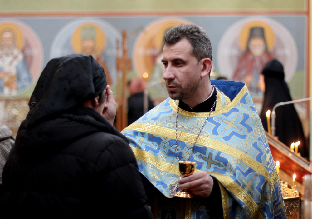 Anointing of the sick in Zwierki Convent
