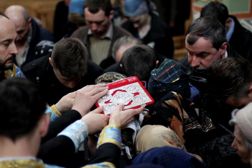 Anointing of the sick in Zwierki Convent