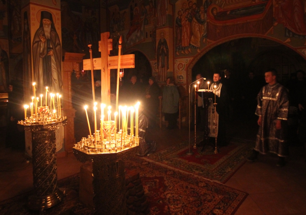 Reading of the Great Canon of St. Andrew of Crete in Zwierki Convent