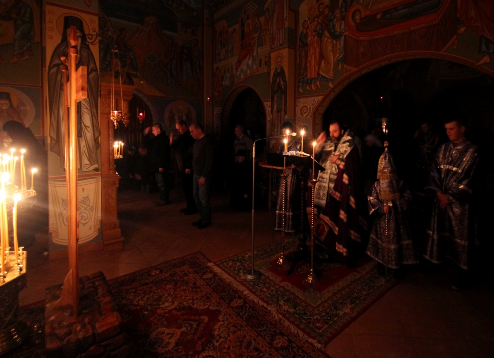 Reading of the Great Canon of St. Andrew of Crete in Zwierki Convent
