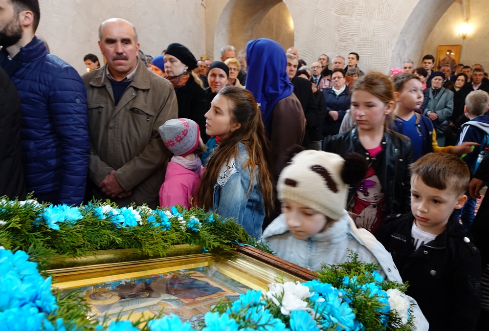 The feast of Annunciation in Supraśl monastery