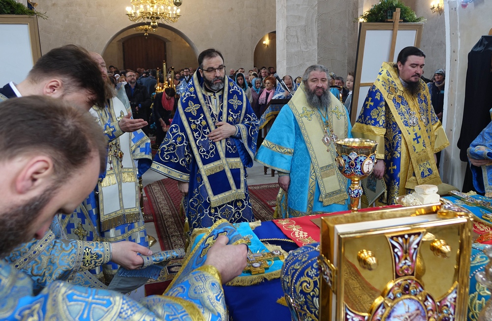 The feast of Annunciation in Supraśl monastery
