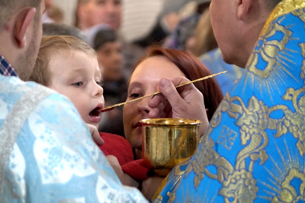 The feast of the Annunciation in Supraśl monastery